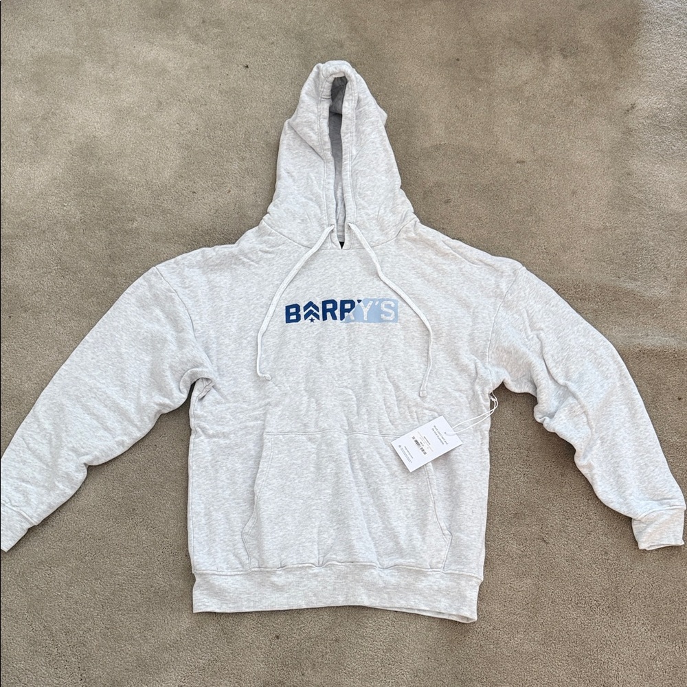 Barry’s Heather Grey Decades Men's Hoodie Sweater